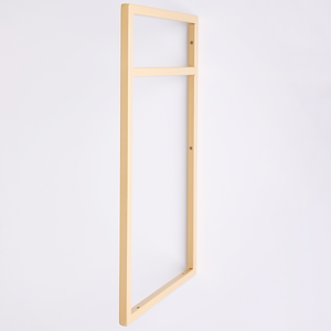 Estrutura para Prateleira 2 Niveis Industrial 50x30 Metal Dourado