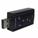 Ver imagem 2 de Adaptador Audio Placa De Som USB 7.1 Canais Notebook Pc