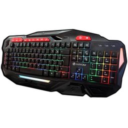 Teclado Gamer Hayom Semi-mecânico Com Luz Rgb Tc 3204 - 1