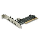 Ver imagem 2 de Placa Pci Com 5 Portas Usb 2.0 480 Mbps DP-52