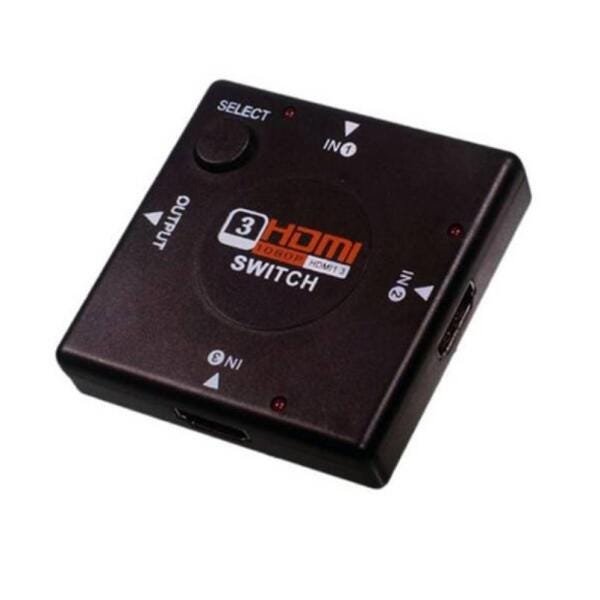 Switch Chaveador Divisor Hdmi de 3 Portas - 1