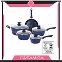 Ver imagem 5 de Jogo 5 Panelas Indução Safira 3.7mm Cerâmica Antiaderente