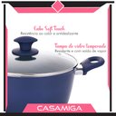 Ver imagem 3 de Jogo 5 Panelas Indução Safira 3.7mm Cerâmica Antiaderente