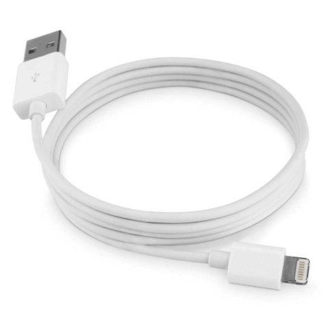 Cabo De Dado Iphone 5 6 7s 8 Plus X Plus Nano 7 Ipad 4 Branco 1 Metro