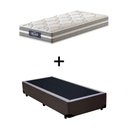 Ver imagem 1 de Cama Box Solteiro + Colchão de Molas Ensacadas Probel Vegas Comfort Pillow Euro Solteiro