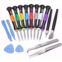 Kit Chaves Ferramenta 16 Peças Abrir Celular Iphone Precisão - 1