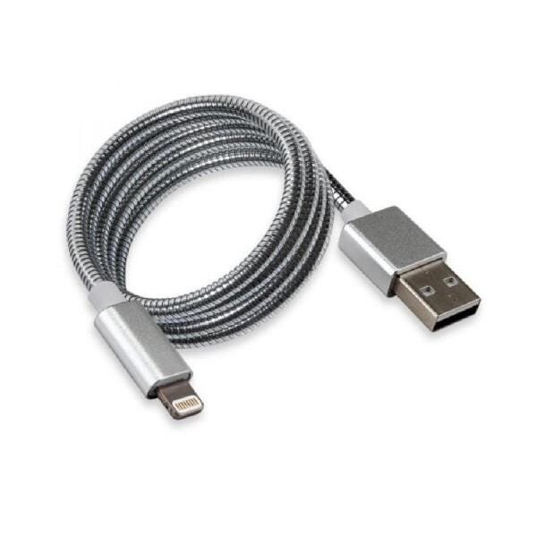 Cabo USB Lightning Metal Resistente para Iphone 6 7 8 x 11 Ipad - Kingo - 1