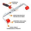 Ver imagem 2 de Kit 2 Rolo Antigota 46cm Big + Garfo Duplo Suporte Atlas