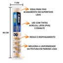 Ver imagem 5 de Kit 2 Rolo Antigota 46cm Big + Garfo Duplo Suporte Atlas