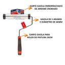 Ver imagem 5 de Kit 2 Rolos Antigota Com Cabo 23cm Profimax Rende Mais Atlas