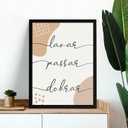 Ver imagem 1 de Quadro Lavanderia - Lavar Passar Dobrar 33x24cm - com Vidro:moldura Preta