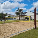 Ver imagem 3 de Rede Multiuso Zaka Volei Beach Futevolei sem banda lateral Amarela 9,60m x 1m