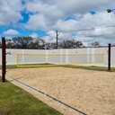 Ver imagem 2 de Rede Multiuso Zaka Volei Beach Futevolei sem banda lateral Amarela 9,60m x 1m