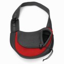 Ver imagem 2 de Bolsa Canguru Transporte Pet Cachorro Gato Modelo Tiracolo Comporta Celular Bolsos Laterais Uso Diar