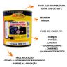 Tinta Alta Temperatura Preto 600° Fogao Industrial 900ml - 2
