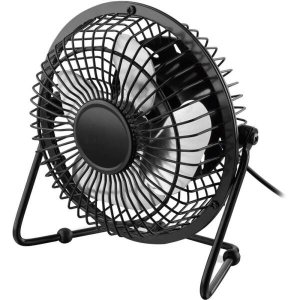 Mini Ventilador USB Potente Silencioso Portátil Notebook Computador Preto