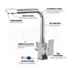 Torneira Cozinha Gourmet Cromada Bica Dupla Saida para Filtro - iCasa Shop - IC-930-2 - 9