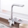 Torneira Cozinha Gourmet Cromada Bica Dupla Saida para Filtro - iCasa Shop - IC-930-2 - 6