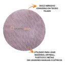 Ver imagem 2 de 20 Discos de Lixas Telada para Lixadeiras 150Mm Grão 180
