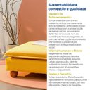 Ver imagem 7 de Puff Modular com Pé Bolinha Sôma CabeCasa MadeiraOriginals