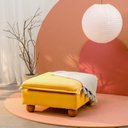 Ver imagem 1 de Puff Modular com Pé Bolinha Sôma CabeCasa MadeiraOriginals