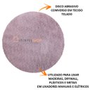 Ver imagem 2 de 30 Discos de Lixas Telada para Lixadeiras 150mm C/Velc Tamanho