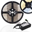 Ver imagem 2 de Kit Fita Super Led Branco Frio 5 Metros + Fonte 12V