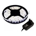 Ver imagem 1 de Kit Fita Super Led Branco Frio 5 Metros + Fonte 12V