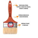 Ver imagem 3 de Pincel Trincha Atlas 396 - 4 Polegadas Caixa Com 8 Peças