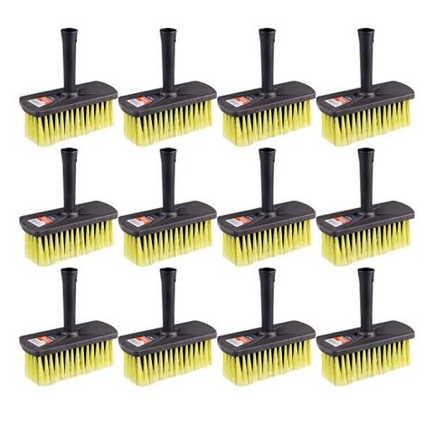Kit 12 Broxas Trincha 15cm Para Pintura 800/1 Médio - Atlas