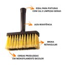 Ver imagem 2 de 10 Trincha Broxa Para Pintura Rusticas Pedreiro 15cm Atlas