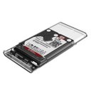 Ver imagem 3 de Adaptador Case De Gaveta Hd Sata Externo Notebook Slim Usb 3.0 - Transparente
