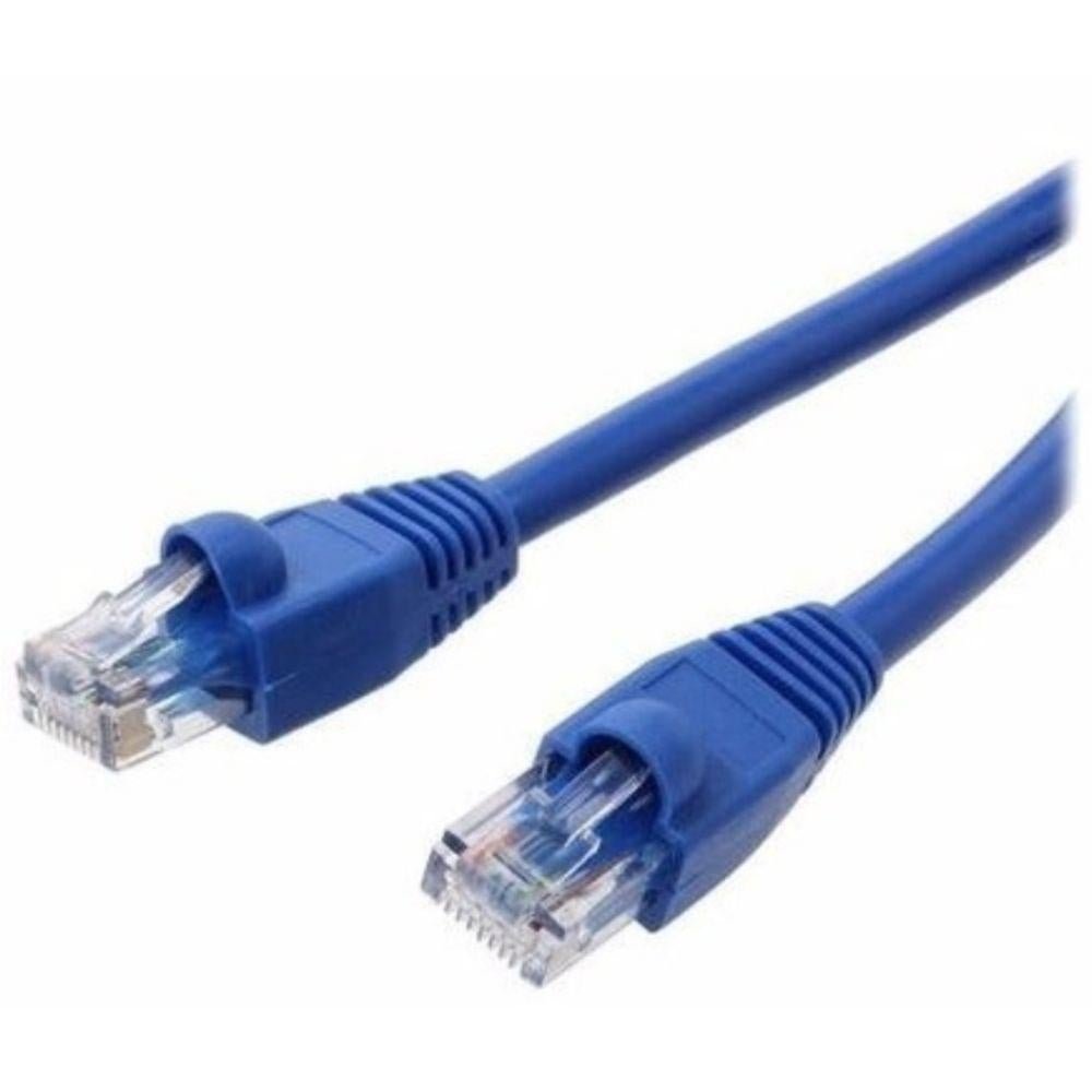 Cabo de Rede Ethernet Lan Rj45 Cat 5 Utp Azul - 10 Metros - 1