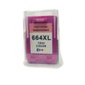 Cartucho Compatível Com 664 XL 12 ML Colorido Para Impressora 2136 / 2138 / 3635 / 3636 / 5075 - 2