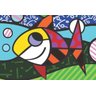 Quadro Romero Britto Peixe 40x60 - Modelo 3 - 1