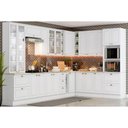Ver imagem 1 de Cozinha Modulada Henn Americana 19 Peças (6aéreos+6balcões+2paneleiros+5tampos) S/pia Cz264