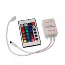 Ver imagem 2 de Fita de Led RGB 5050 com Controle Remoto 5 Metros A Prova D'Água Dupla Face 300 LEDs com Fonte 12V