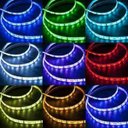 Ver imagem 3 de Fita de Led RGB 5050 com Controle Remoto 5 Metros A Prova D'Água Dupla Face 300 LEDs com Fonte 12V