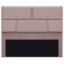 Ver imagem 2 de Cabeceira Queen Brick P02 160 cm para cama Box Linho - Doce Sonho Móveis CABECEIRA QUEEN CABECEIRA E