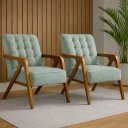 Ver imagem 1 de Kit Poltronas Atlanta Verde Beluno