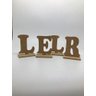 Kit 40 Letras MDF 9cm Festa Aniversario Nomes - 1
