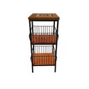 Ver imagem 6 de Fruteira de Ferro e Madeira 2 Andares Com Ladrilho Hidráulico Artesanal Minas Fer IAFRQ2A A2