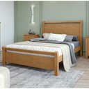Ver mais imagens de Cama de Casal Madeira Amêndoa Reali Lopas Amêndoa