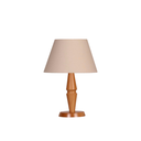 Ver imagem 1 de Abajur Quarto Tradicional Madeira Cúpula De Tecido