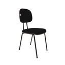 Ver imagem 1 de Cadeira Fixa Secretaria Bolt Maiart M-3000-F478 Tecido J.Serrano Marrom/Bege