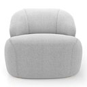 Ver imagem 3 de Kit 2 Poltronas Organica Decorativa Eloa Boucle Prata - Londrilar