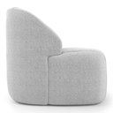 Ver imagem 5 de Kit 2 Poltronas Organica Decorativa Eloa Boucle Prata - Londrilar