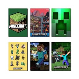 Kit Placas Decorativas Minecraft - 4