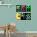 Ver imagem 1 de Kit Placas Decorativas Minecraft