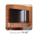 Ver imagem 6 de Estante Home Theater Havana para TV até 55 Polegadas 2 Portas Cinamomo/ Grafite- Fellicci Móveis
